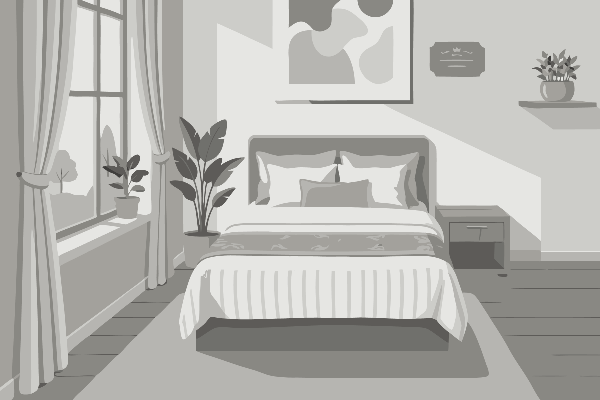 Standaard Kamer met Kingsize Bed en Slaapbank - Rookvrij